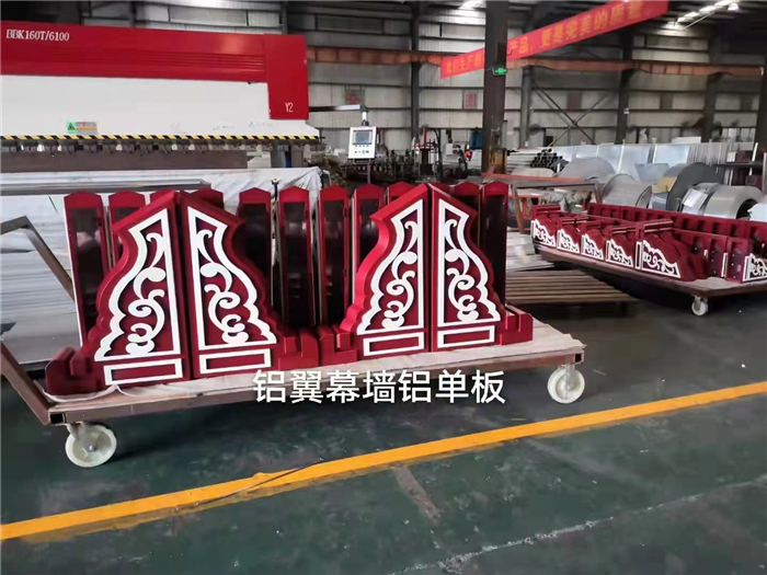 鋁代木、鋁合金仿古構件定制