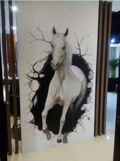 3D藝術(shù)彩繪背景墻